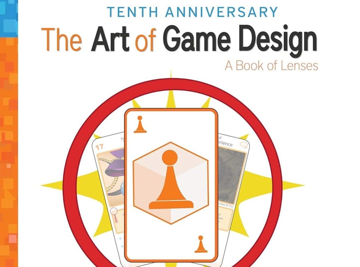 Pettämätön oppaani pelisuunnittelussa on ehdottamasti Jesse Schellin kirjoittama The Art of Game Design, jota käytän nyt tästä edes myös apuna blogiaiheitteni käsittelyssä.