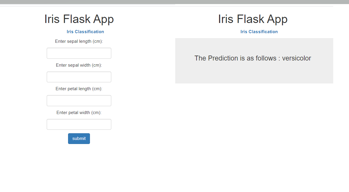 Flask with Colab-Machine Learning ( Iris Classification ) | by Devesh Surve  | Medium