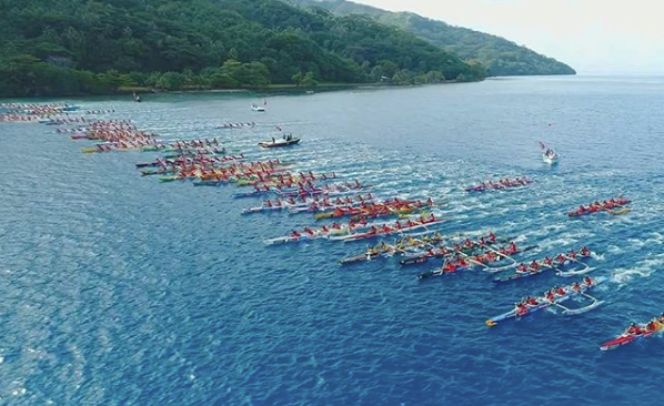 The world's greatest outrigger canoe, a gruelling 128km paddling