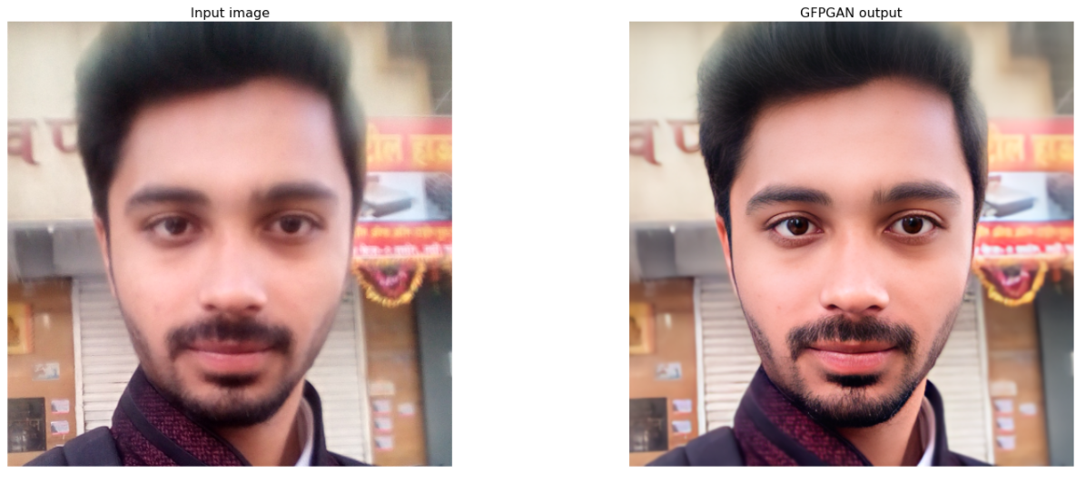 Image Enhancement Using GFPGAN. Using GFPGAN for Restoring Blurred