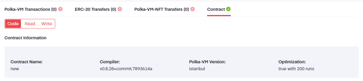 https://assethub-westend.subscan.io/account/0xb2bf0bf26a4e98a6aee1484b3bdaf50e3fb4a346?tab=contract
