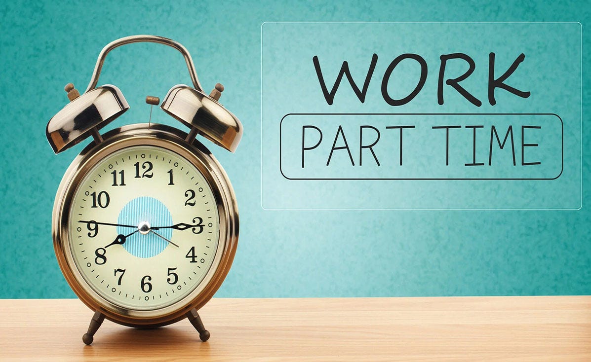 4 Astounding Benefits of Working Part Time by Regiment Staffing