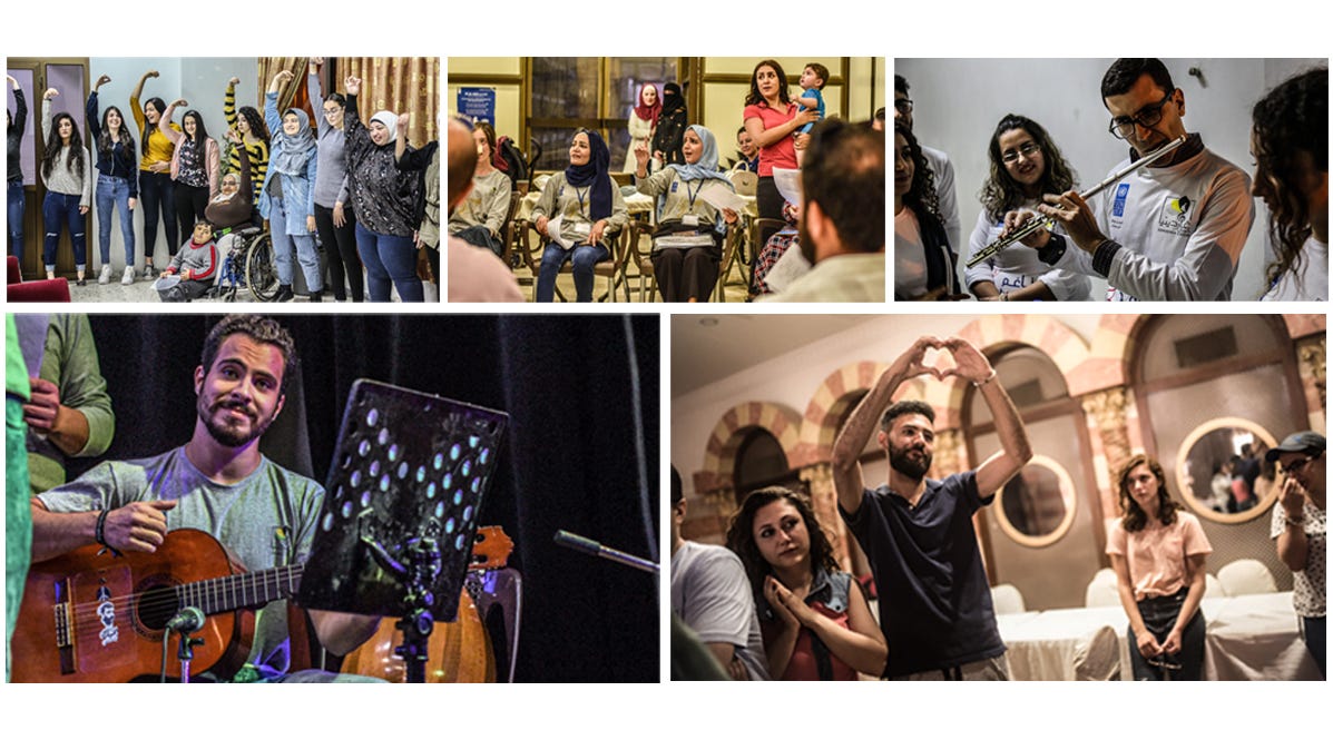 “Tanaghom: Harmony” Choir: Syrian youth become messengers of peace united by the universal language…