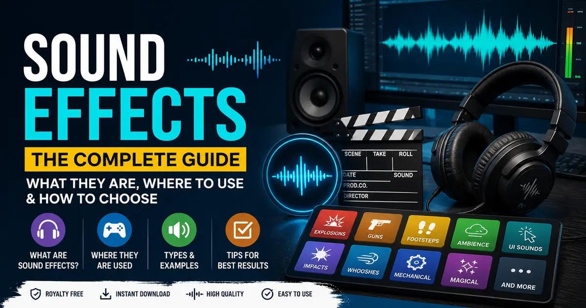 Free Sound Effects Guide: What They Are and How to Use Them