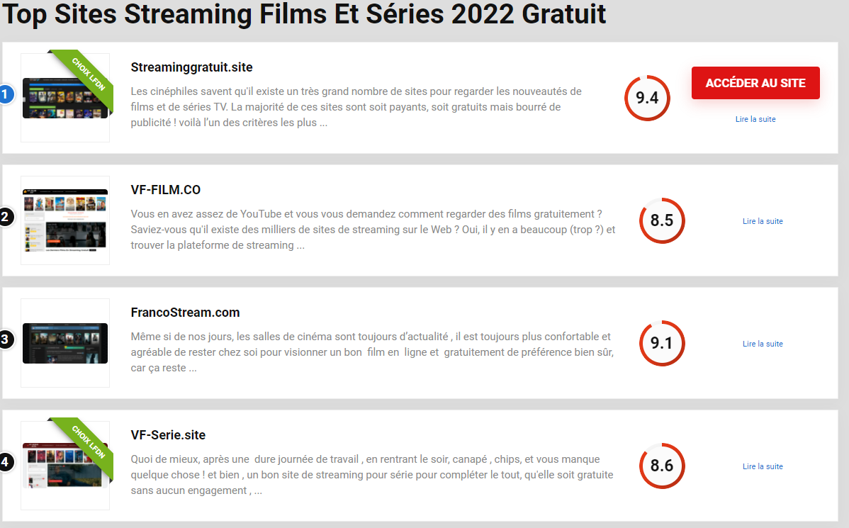 Sites de streaming : Les plateformes de streaming que vous devez ...