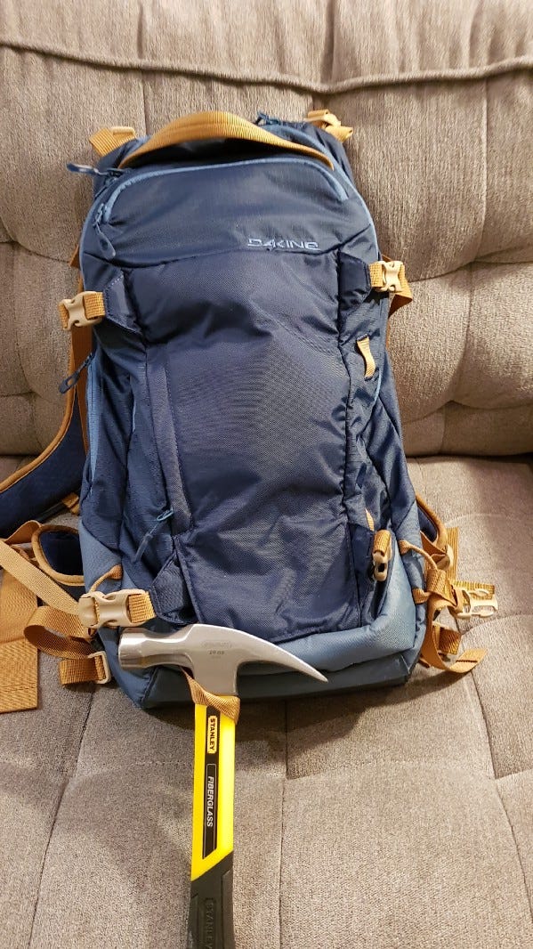 Backpack loops outlet