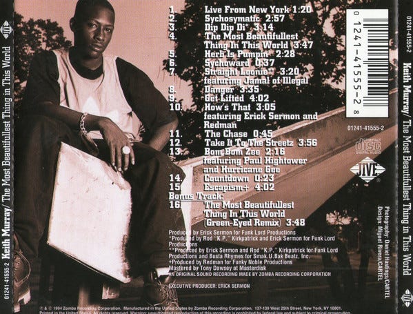 洋楽 Keith Murray - The Most ~ (Sax Remix) The Most Beautifullest