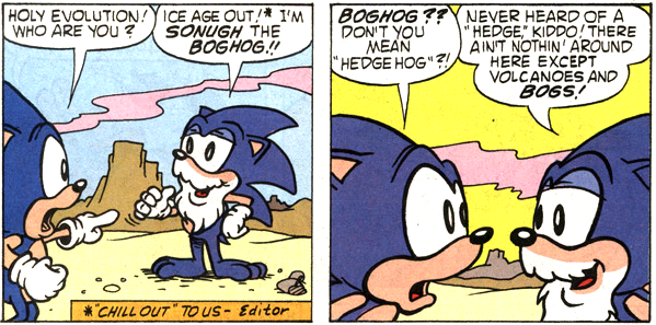 Hedgehogs Can't Swim: Sonic the Hedgehog: Issue 12 (IDW)