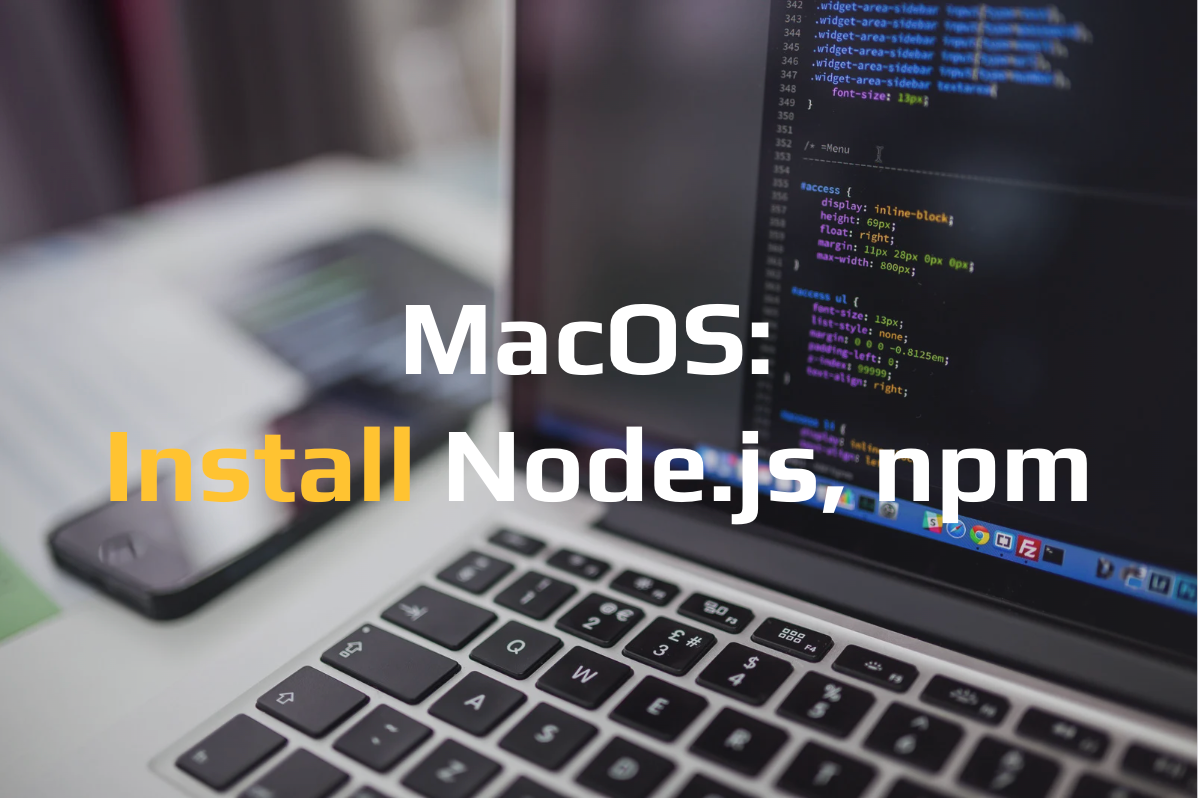 如何在 Mac 安裝 Node.js & NPM. 新年剛好把 MacOS 重灌，讓這台老 macbook pro 2020… | by ...