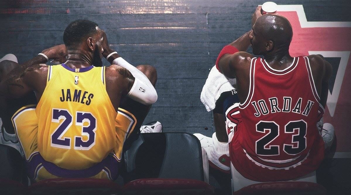 Top 10 greatest NBA players of all time? Who is the GOAT? Jordan, Magic,  Bryant, Curry or LeBron? 