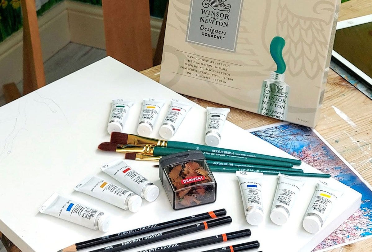 What is Gouache Paint?. Gouache Paint by ARTdiscount Medium