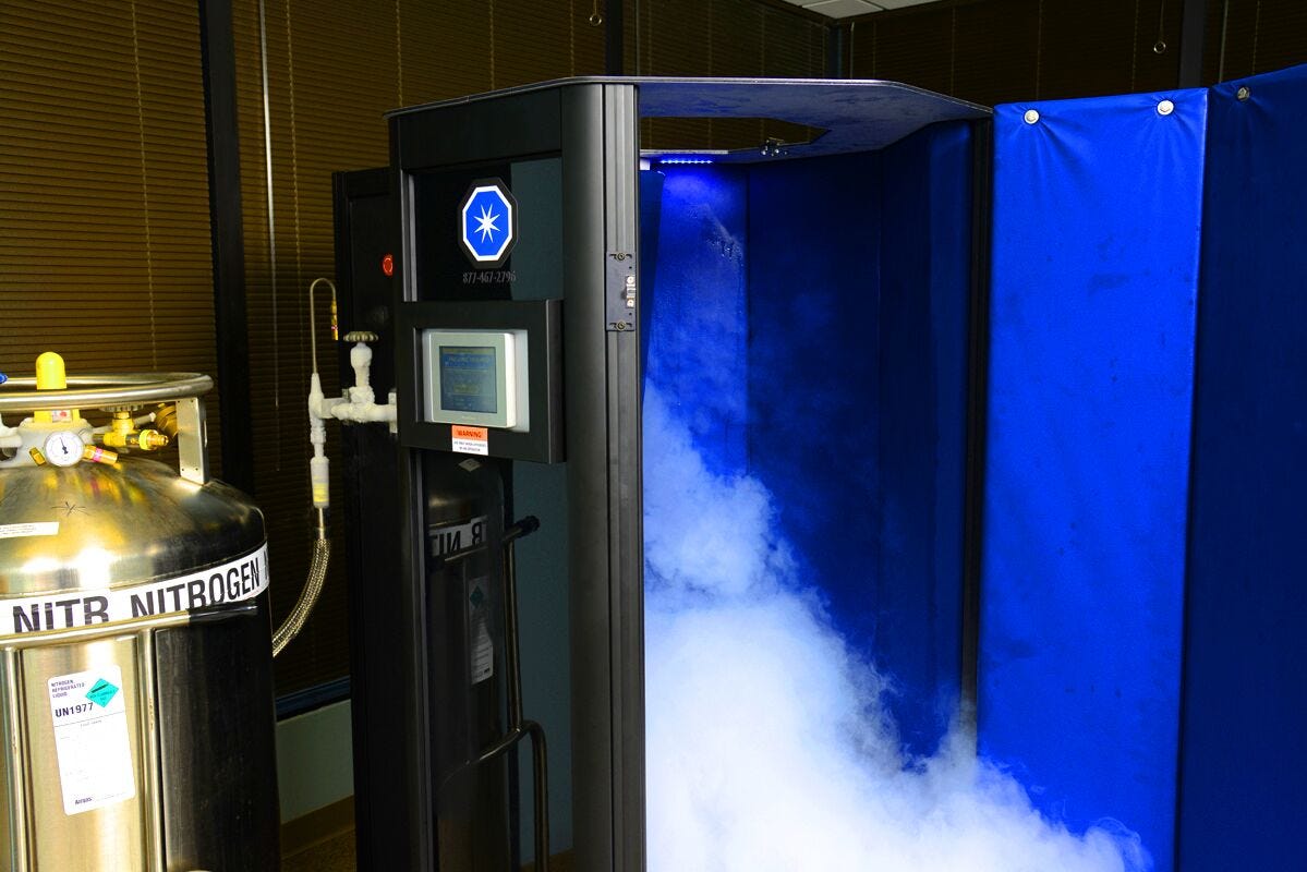 The Impact of a Cryo Machine on a User's Physical and Mental