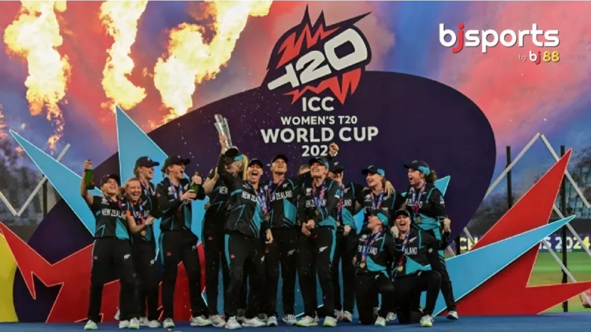 NZ Win First Ever ICC Women’s T20 World Cup 2024 Champion by Bj