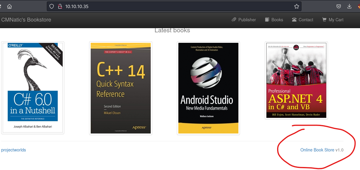 Online Book Store v1.0 exploit 0x454F Medium
