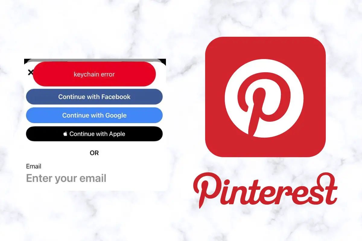 5 Fail Proof Hacks To Fix ‘Keychain Error’ On Pinterest by Alinagomez