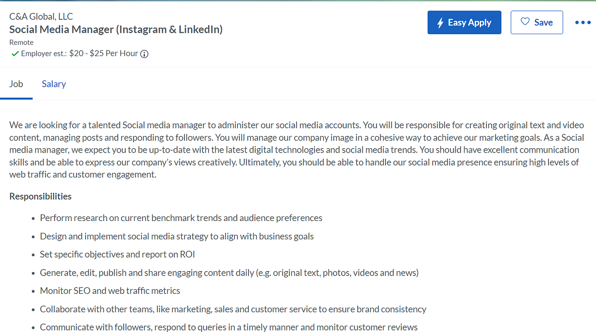 Social Media Manager Job Duties Key Responsibilities Revealed by
