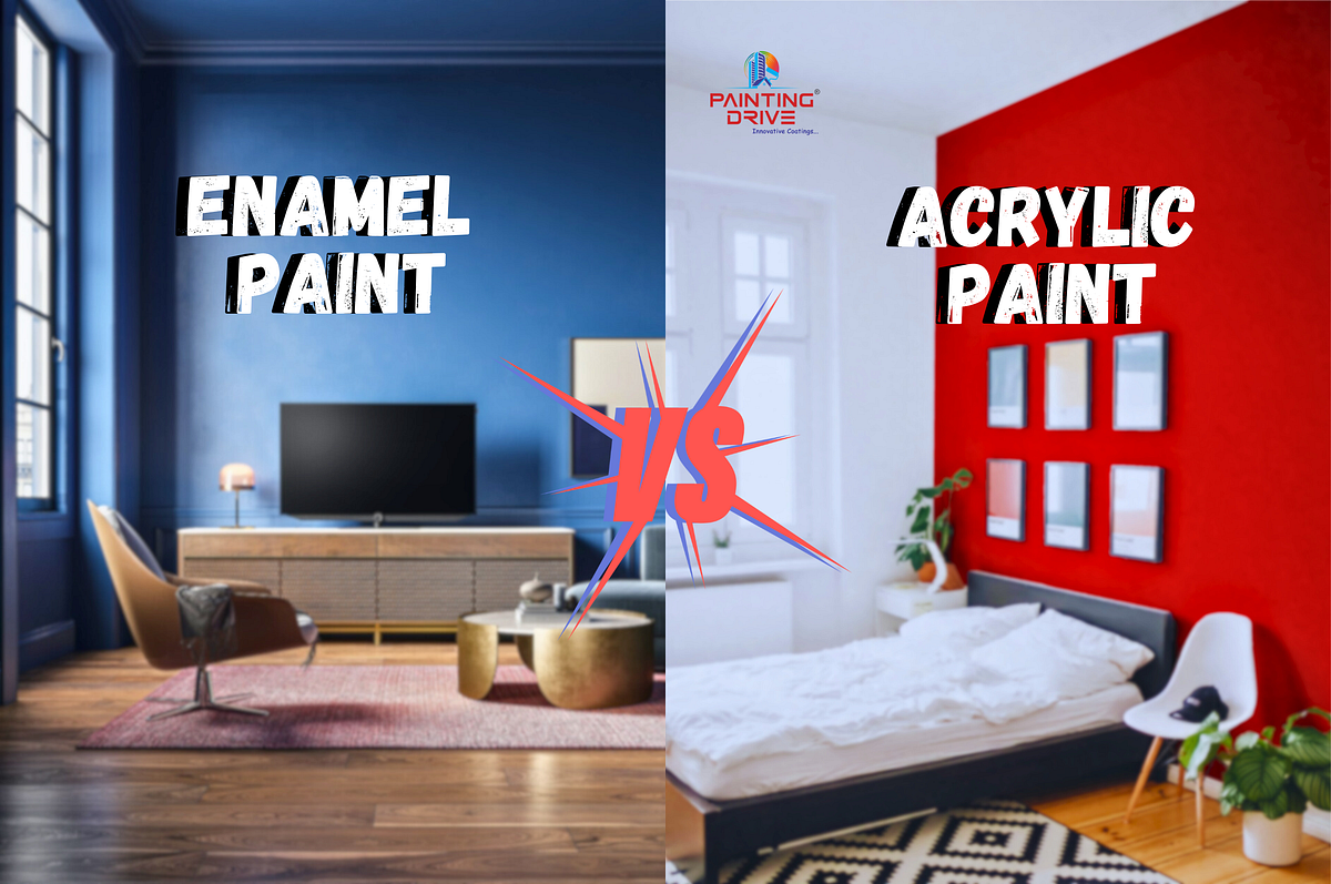 The Top 5 Distinctions Between Acrylic and Enamel Paint by Painting