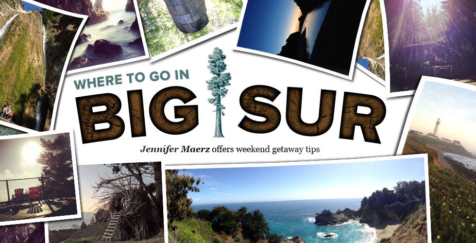 Image of: Where to Go in Big Sur