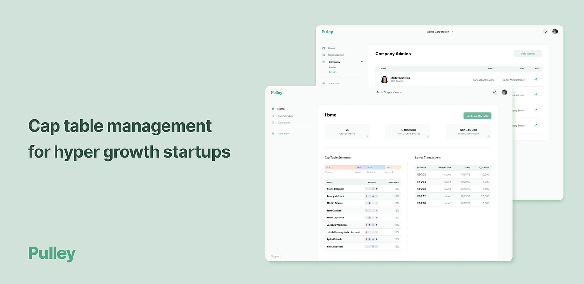 Announcing Pulley’s 10M Series A led by Stripe by Yin Wu Pulley Platform Medium