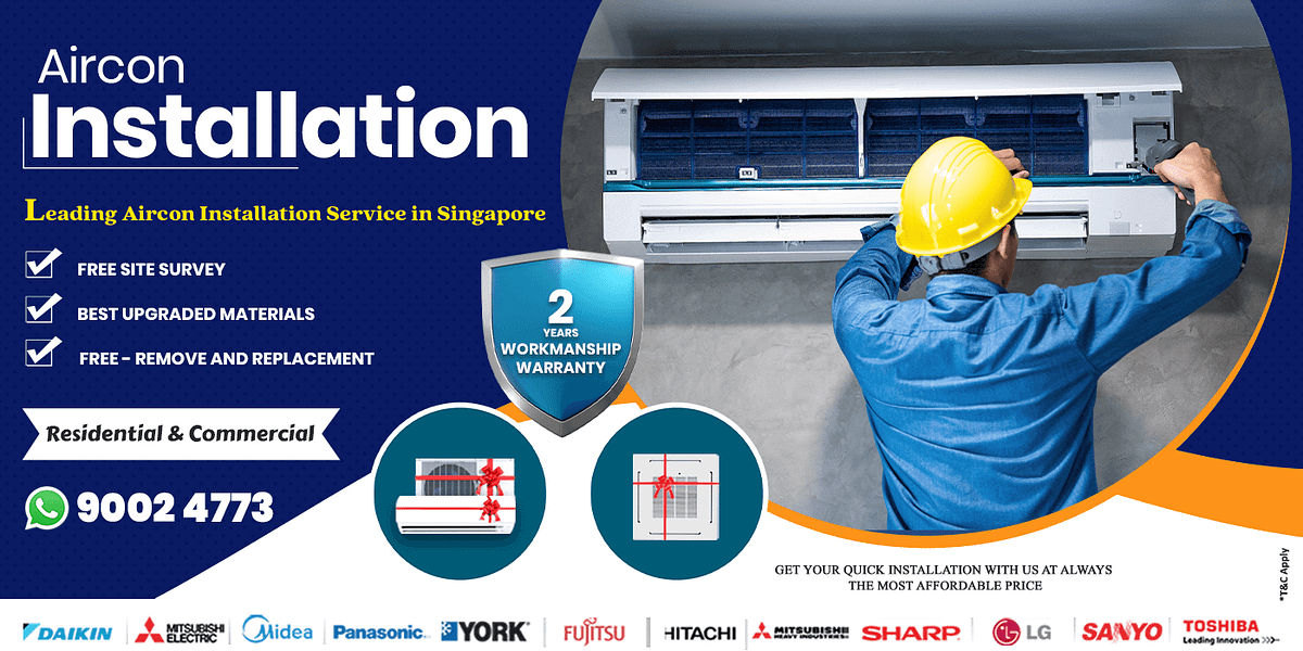 Aircon Installation Cool care aircon service singapore Medium