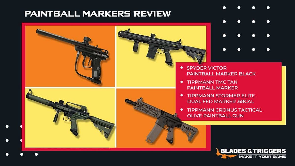 Basic Paintball Markers Comparison 2022 Medium