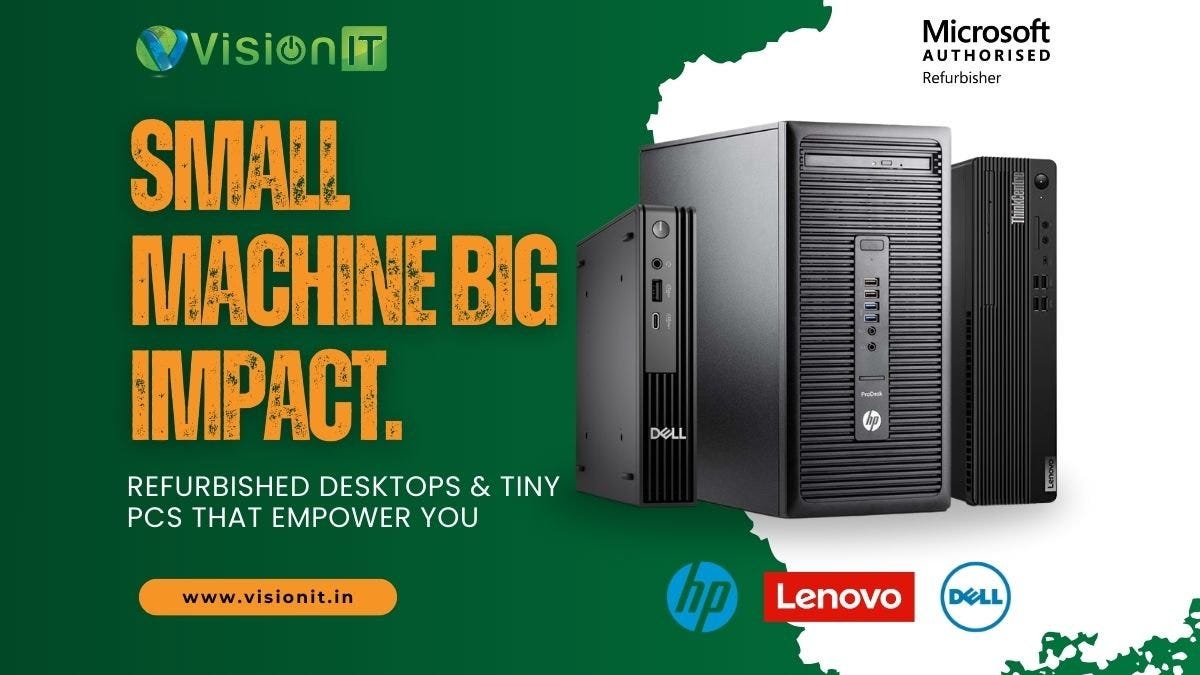 Best Refurbished Desktops & Tiny PCs in India — Power Meets Affordability