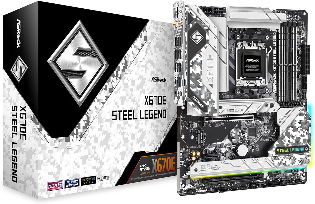 ASRock X670E Steel Legend Support AMD AM5 RYZEN 7000 Review