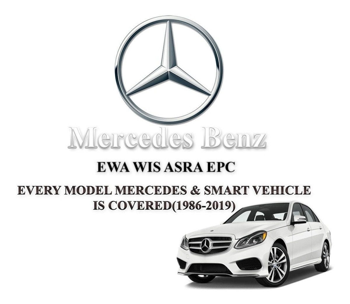 Mercedes Ewa Epc+wis+asra 2019 workshop software on virtual machine
