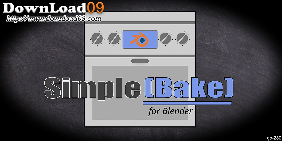Free Baking PBR material texture map Blender plugin SimpleBake 3.3.1