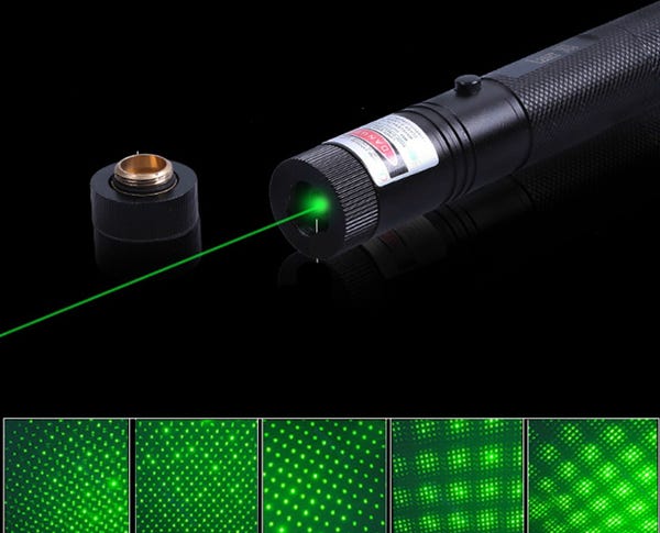 Pointeur laser vert GLP pour utilisation en Astronomie