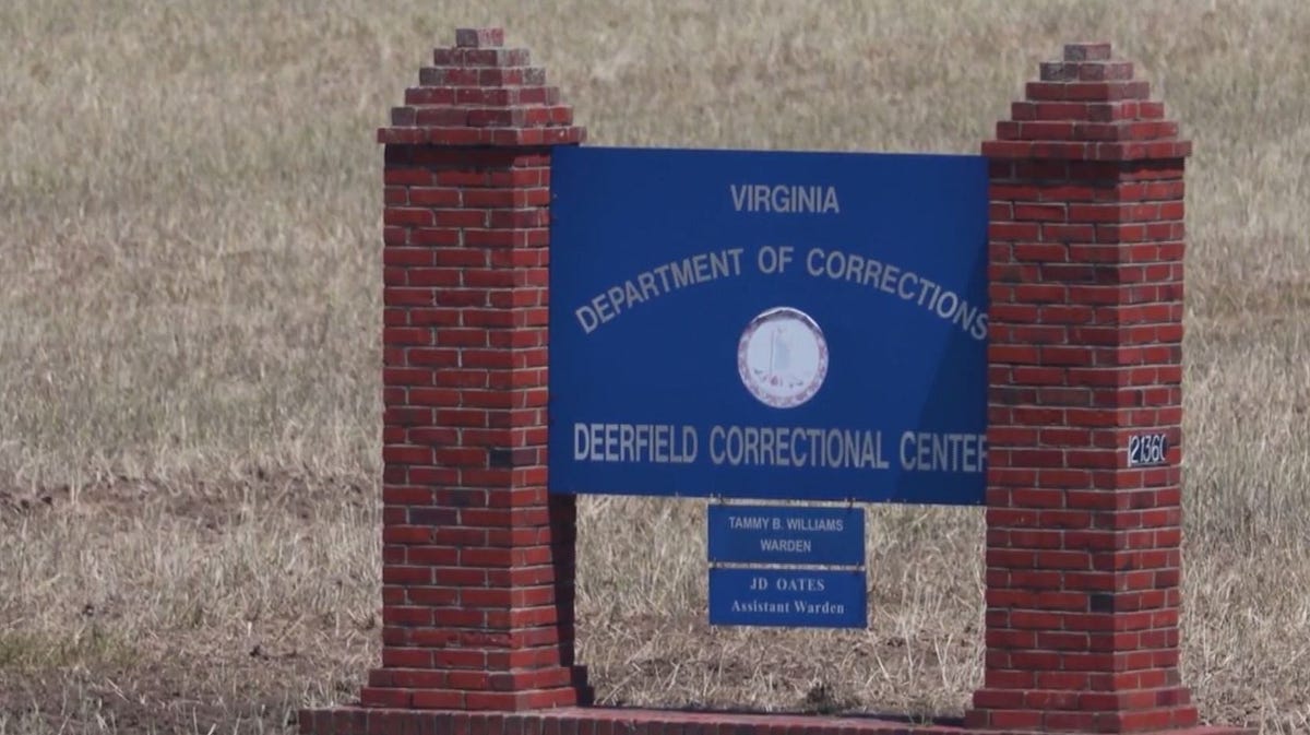 How to send books at Inmates to Deerfield Correctional Center, Virginia