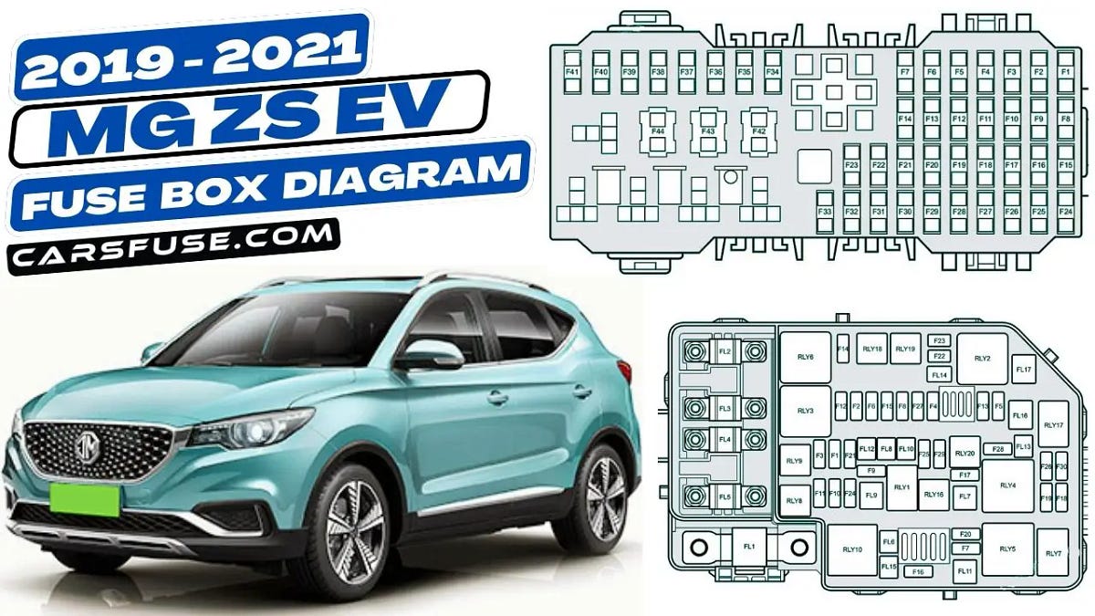 2019–2021 MG ZS EV Fuse Box Diagram | by Cars Fuse | Jan, 2024 | Medium