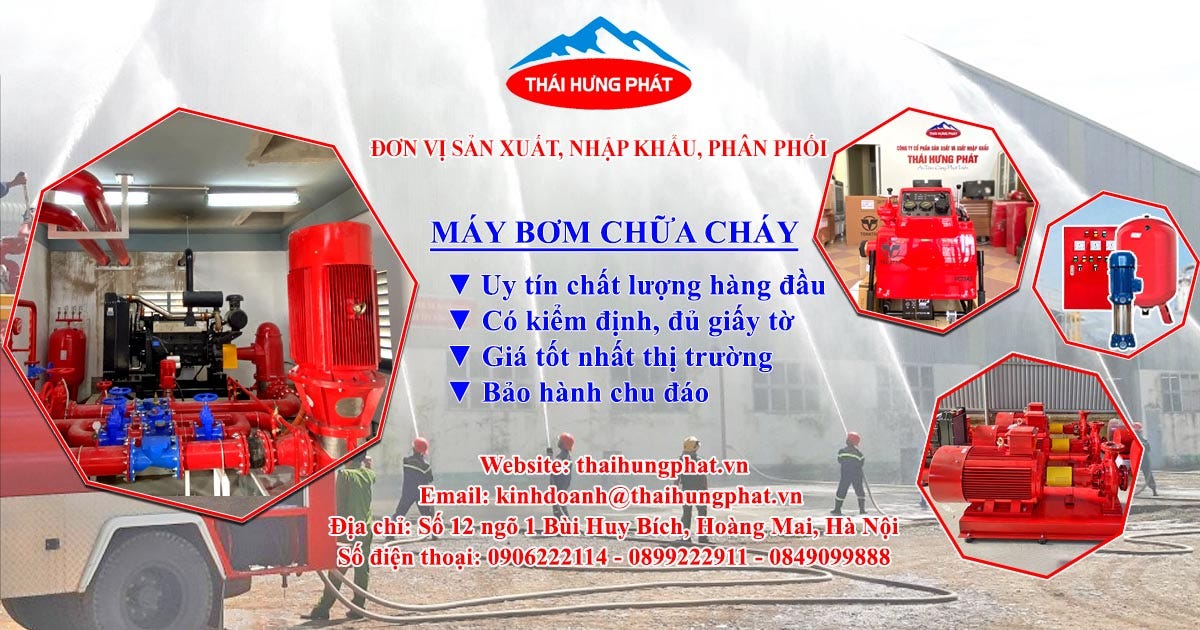 Công ty phòng cháy chữa cháy Thái Hưng Phát — Đơn vị cung cấp bơm PCCC uy tín