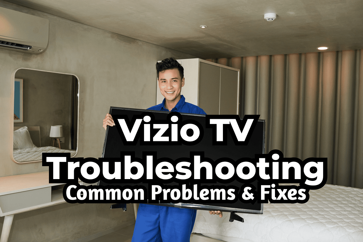 Vizio TV Troubleshooting Common Problems & Fixes by Adnan shaukat