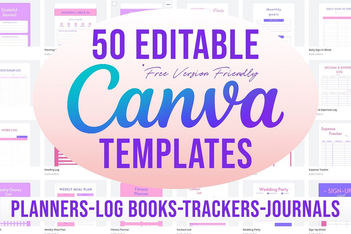 50 Editable Canva Templates 6x9 for KDP Free | by Urbanelegance | Medium