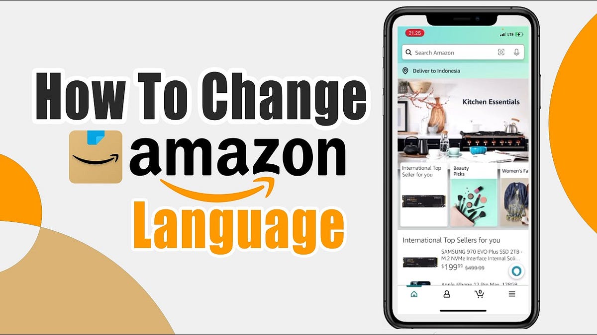 How to Change Your Language on Amazon App — Tech Mirchi by Tech Mirchi Medium