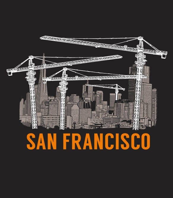 New Shirt Pokes Fun at San Francisco Skyline — The Bold Italic — San Francisco