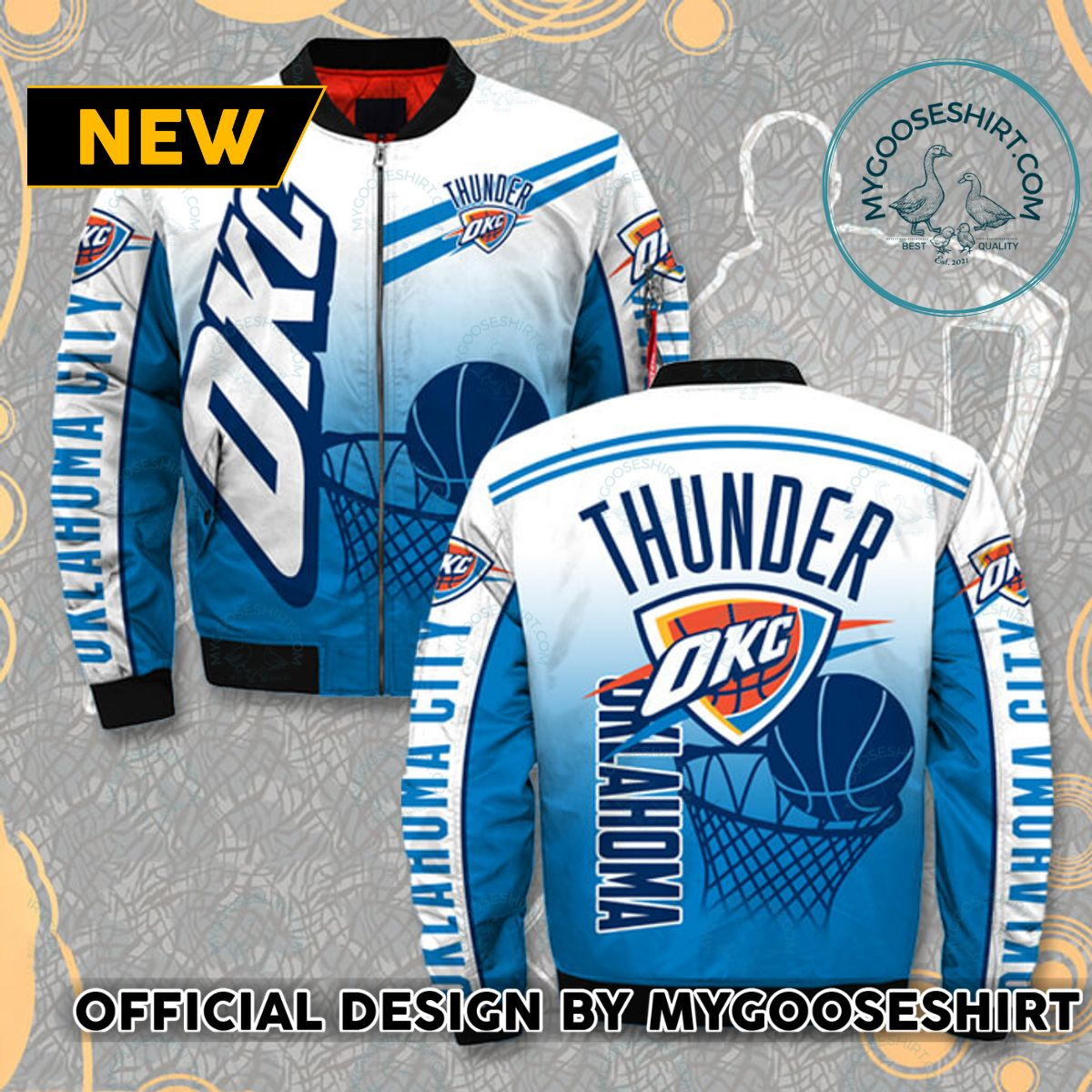 okc thunder jacket nike