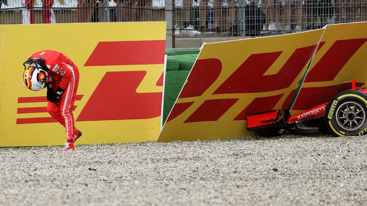 Vettel reckons ‘spectacular crash’ would have hurt less than German GP ...