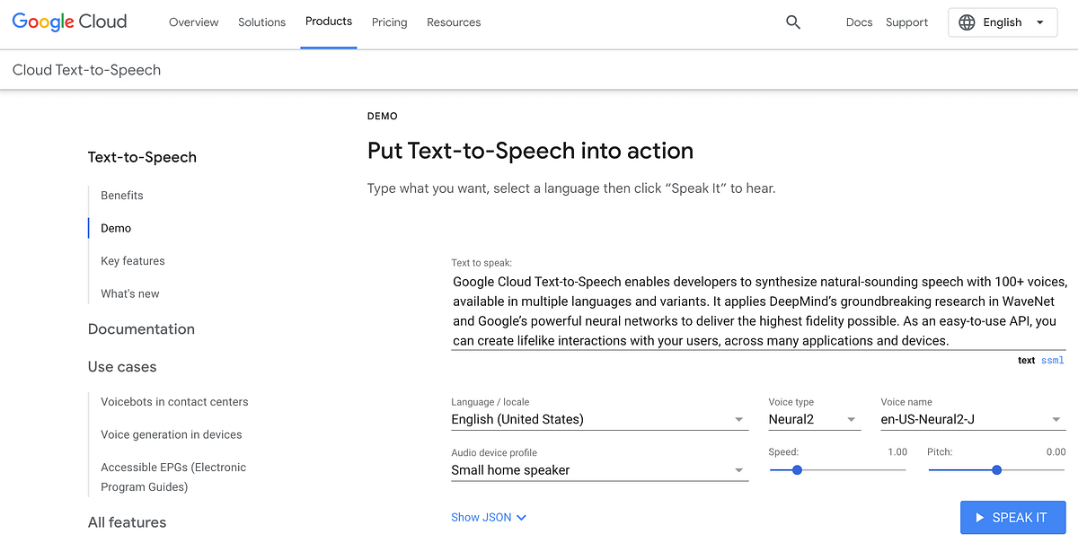 Convert Google text to speech API result to HTTP streamed response | by ...