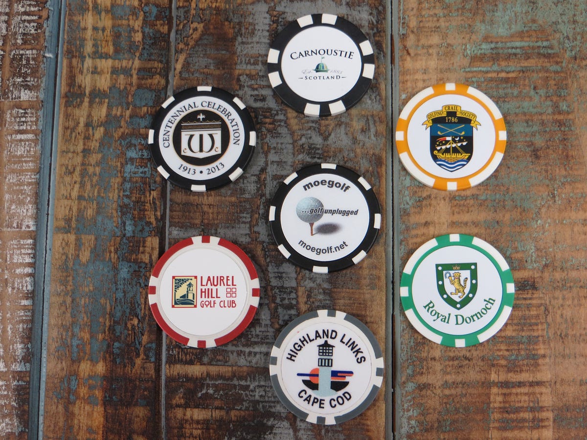 Poker Chip Ball Markers by slotrate Medium