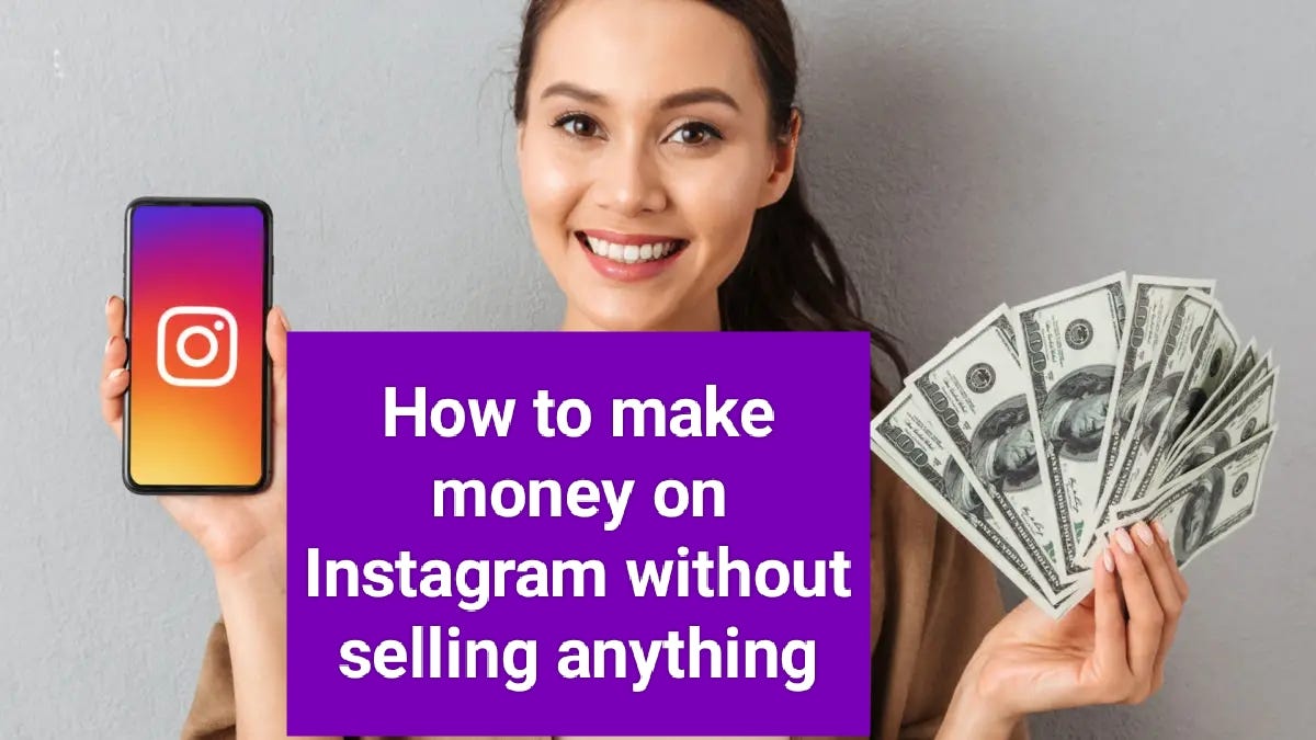 How to make money on Instagram without uploading reels - Quora
