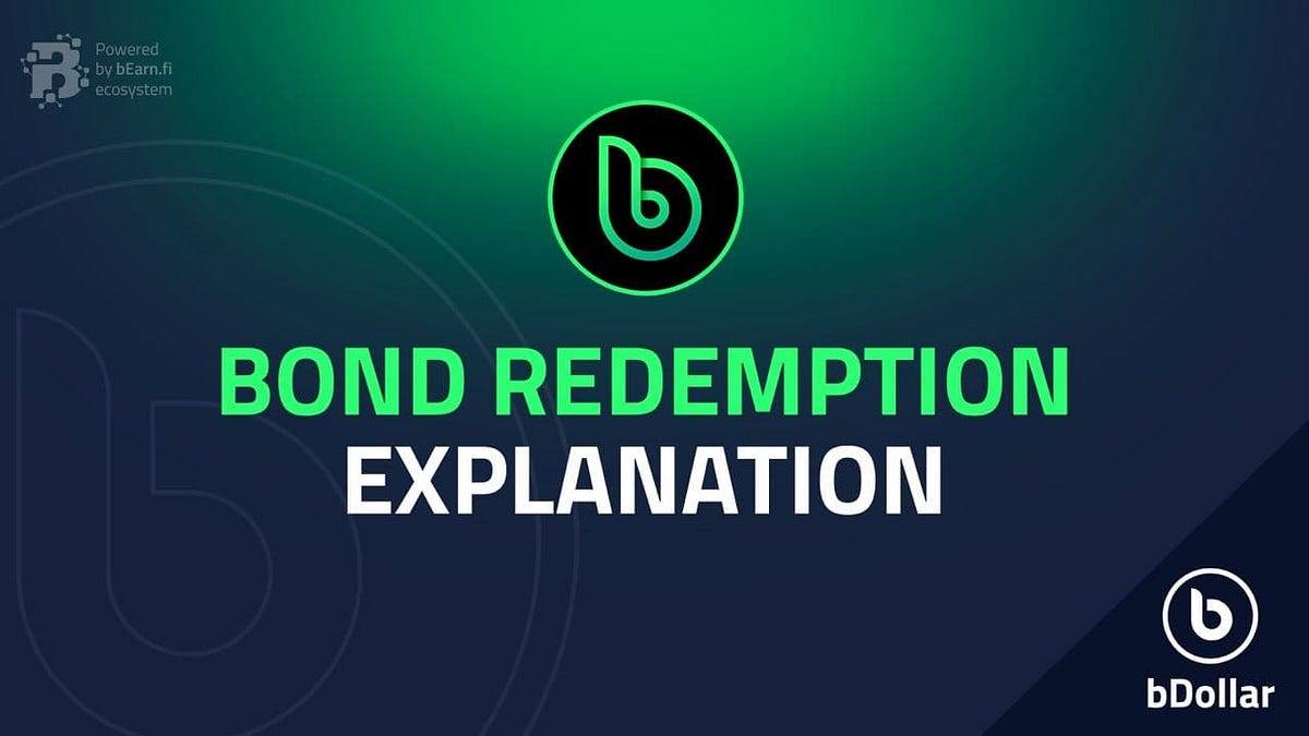 BONDs Redemption Explanation. Are you a BONDs (bBDO) hodlers? Then