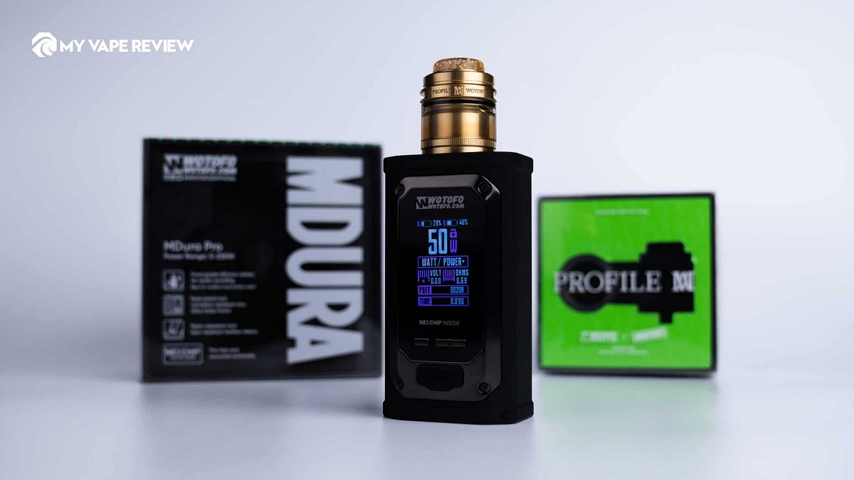 WOTOFO MDura Pro Box Mod Review: Does It Go with Profile M RTA? | by ...