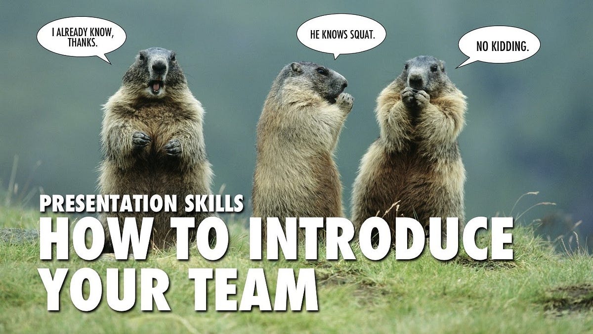 How Do I Introduce a Team? Tips for Effective Introductions | by Jason ...