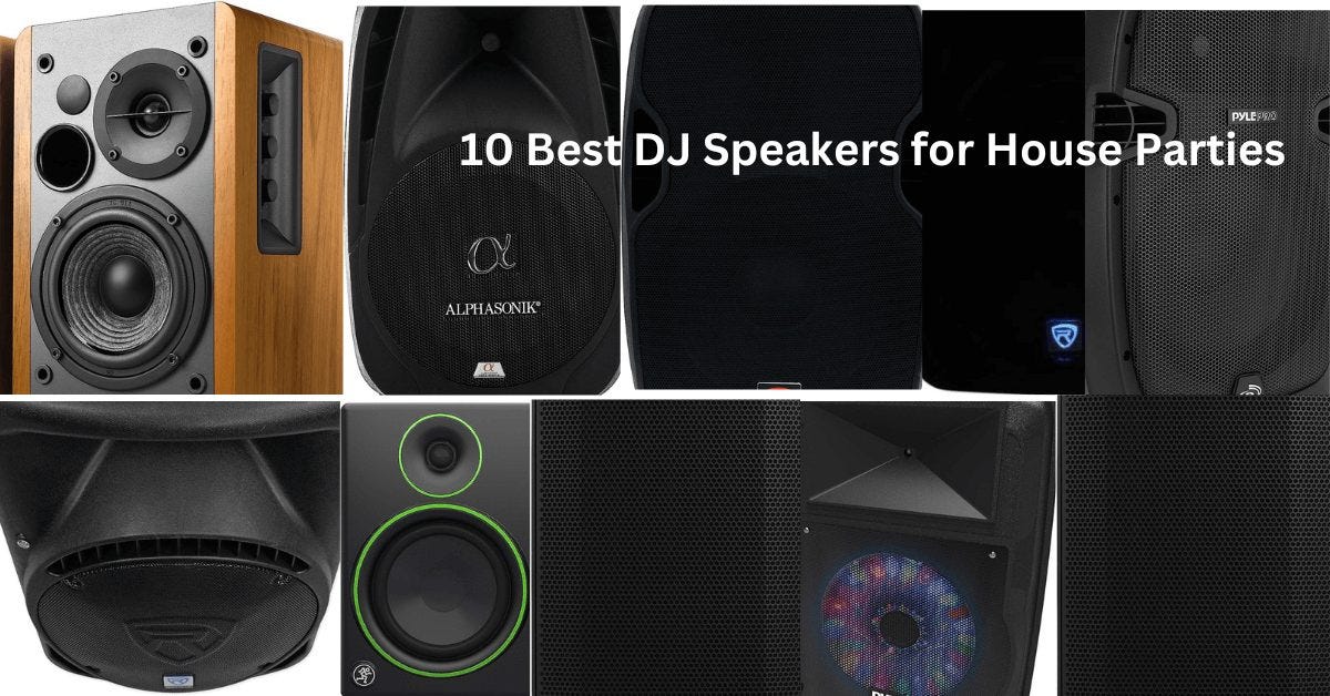 Best Dj Speakers For Home Use 10 Best DJ Speakers For House Parties 2023 | by Bestdjblog | Aug, 2023