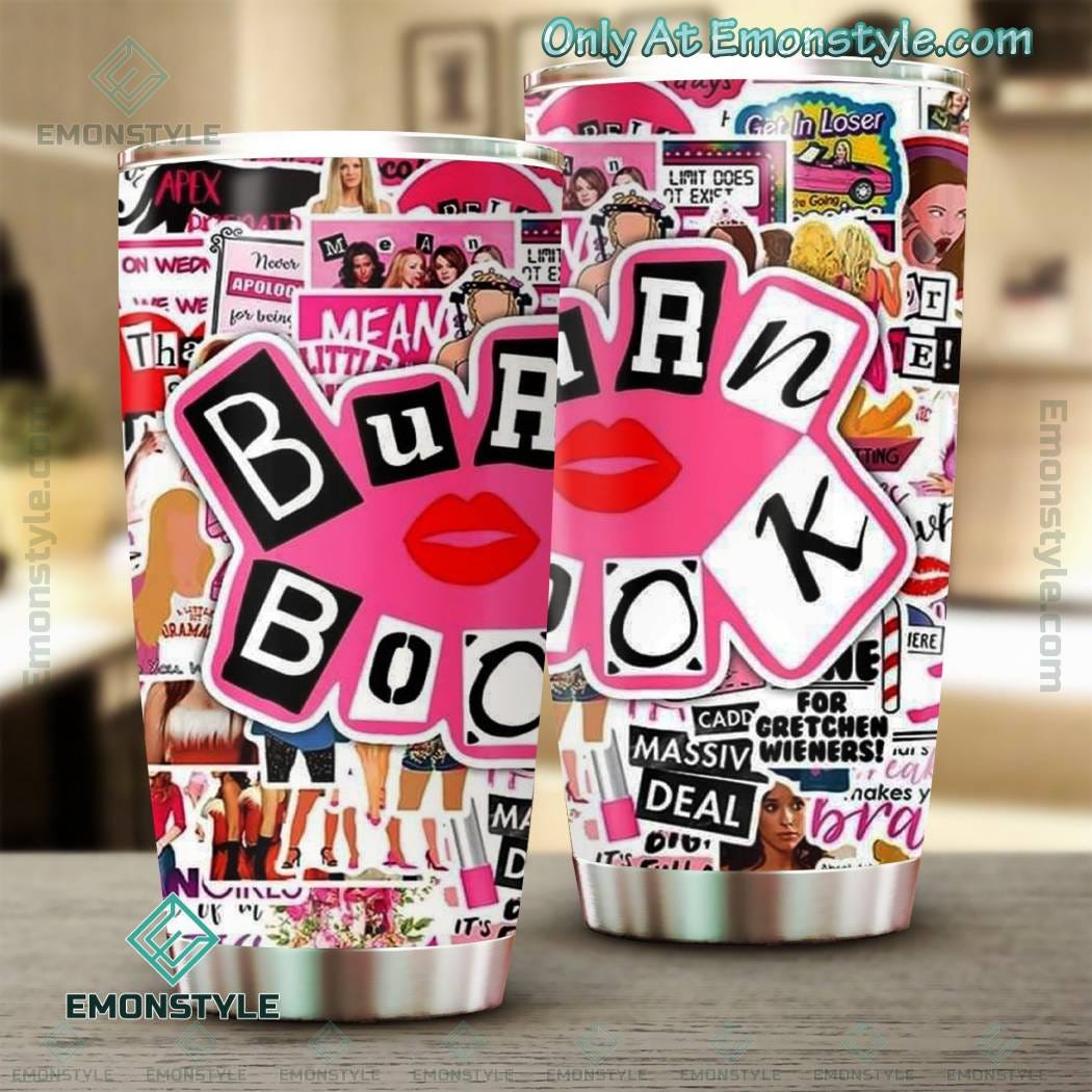 Sip in Style with the Mean Girls Burn Book Tumbler, by Lexuanh, Jan, 2024