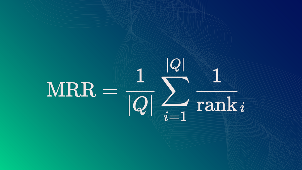 Evaluating RAG Systems with Mean Reciprocal Rank (MRR) | by ...