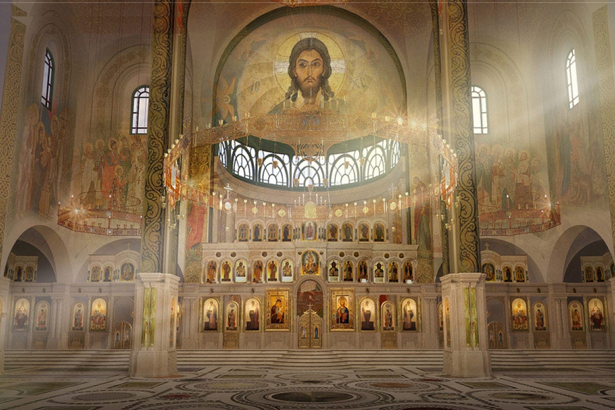 храм министерства обороны внутри