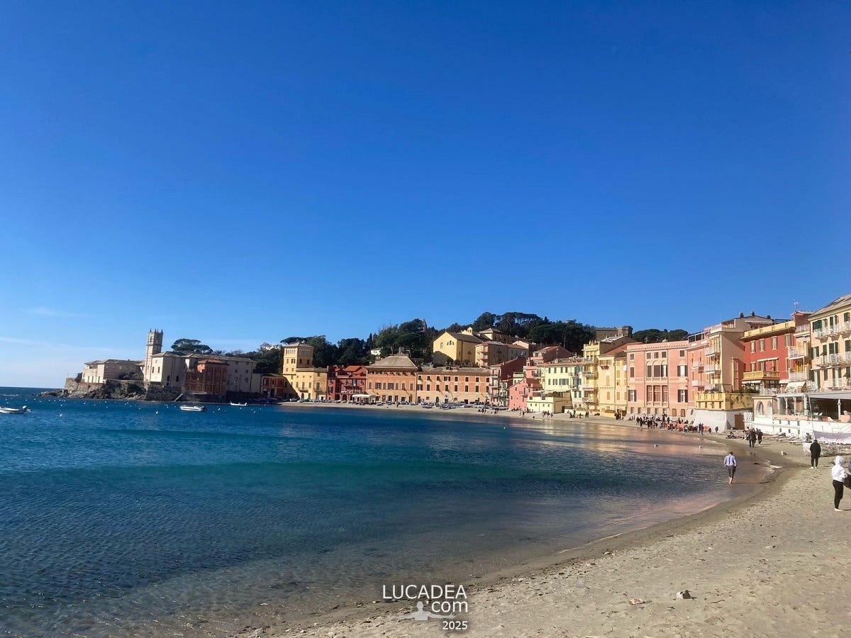 Una domenica mattina di inizio marzo in Baia del Silenzio